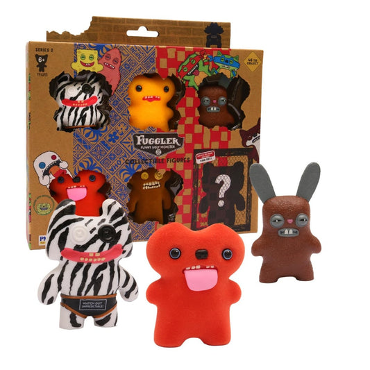 Figuras Fuggler Funny Ugly Figures Serie 2 6 Pack.