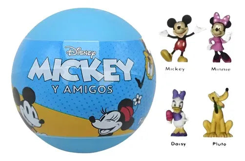 Figuras Misteriosas Disney Mickey y Sus Amigos Carnival Toys.