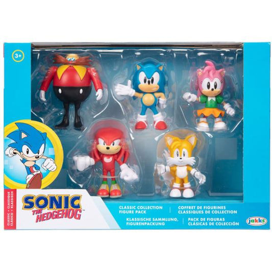 Figuras Sonic Clásicas de Colección Jakks.