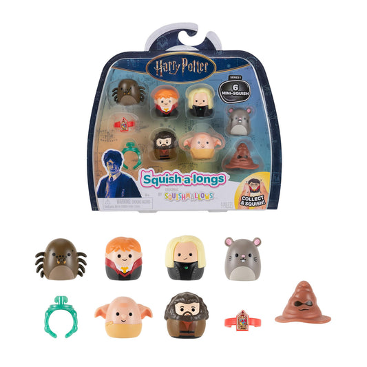 Figuras Squish a Long de Harry Potter.