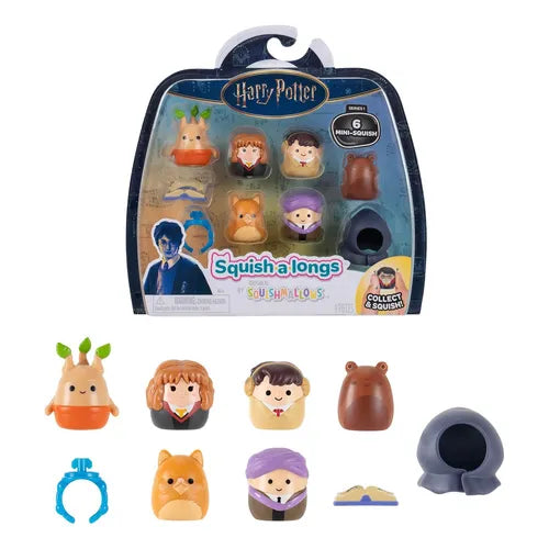 Figuras Squish a Long de Harry Potter.