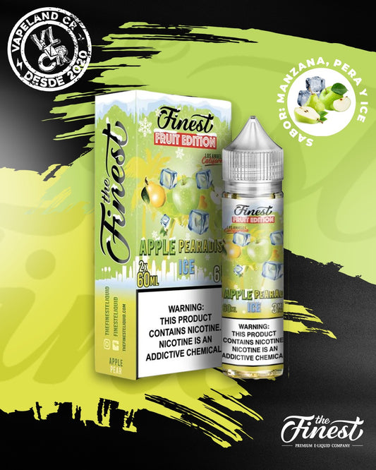 Finest Apple Pearadise Ice 3mg y 6mg.