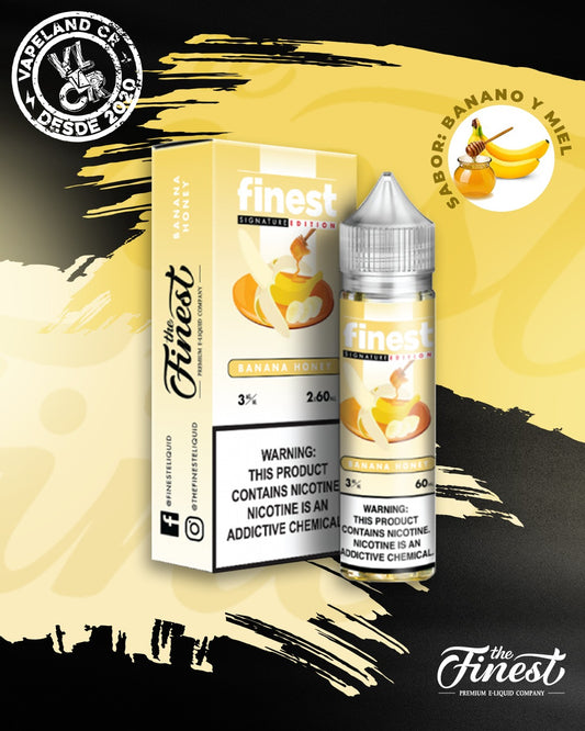 Finest Banana Honey 3mg y 6mg.
