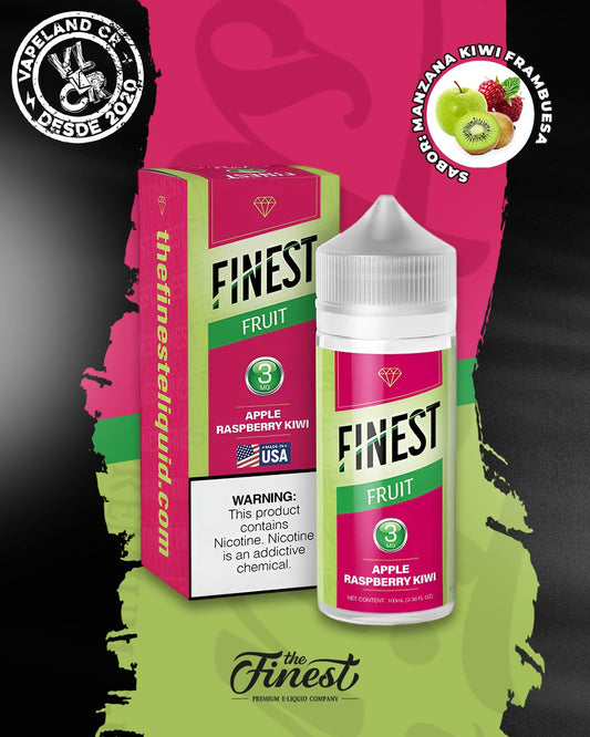 Finest Fruit Apple Raspberry Kiwi 3mg y 6mg.