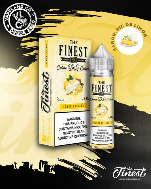 Finest Lemon Custard 3mg y 6mg.
