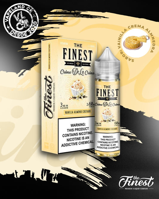Finest Vanilla Almond Custard 3mg y 6mg.