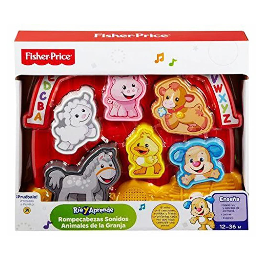 Fisher-Price Rompecabezas Sonidos de Animales Granja.