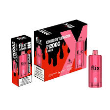 Flix Echobox Cherry Black Ice 12000 puffs.
