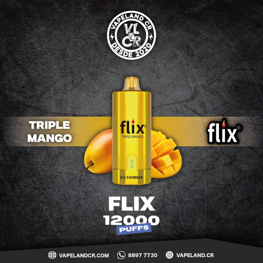 Flix Echobox Triple Mango 12000 puffs.