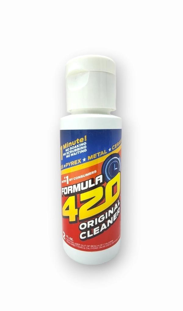 Fórmula 420 Limpiador de Vidrio 60ML.