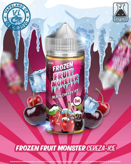 Frozen Fruit Monster Black Cherry Ice 0mg, 3mg y 6mg.