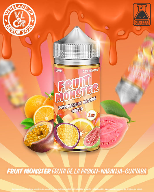Fruit Monster Passionfruit Orange Guava 3mg.
