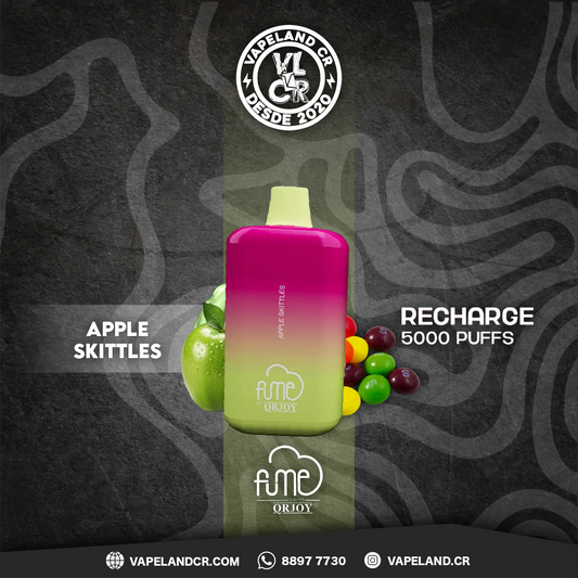 Fume Apple Skittles 5000 puffs.