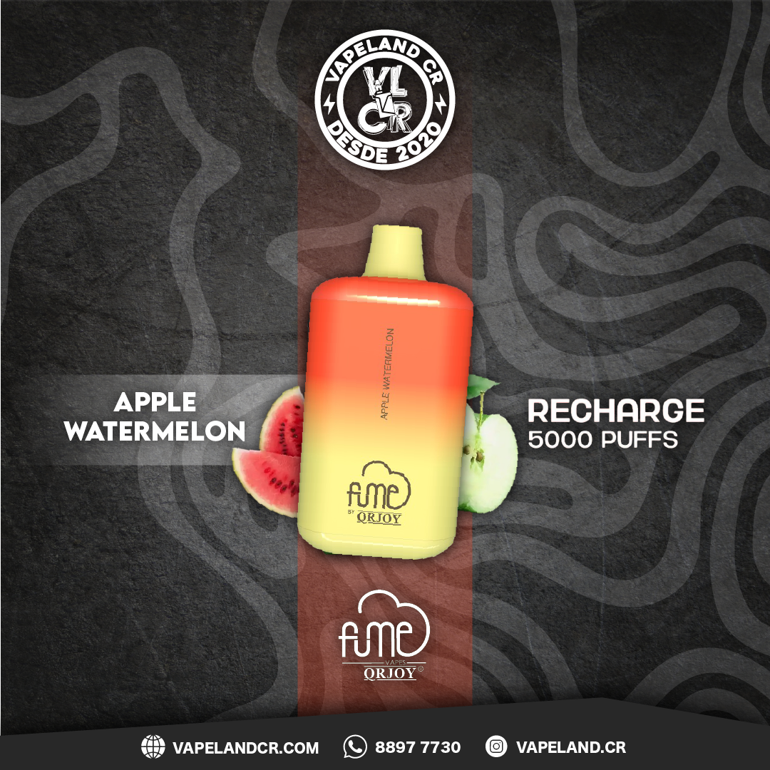 Fume Apple Watermelon 5000 puffs.