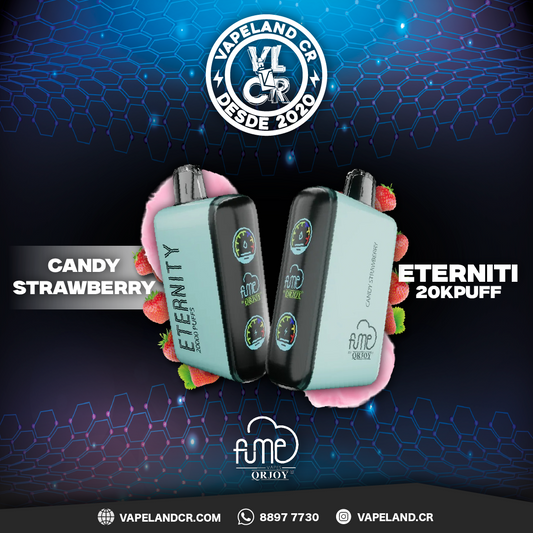 Fume Eternity Candy Strawberry 20000 puffs.