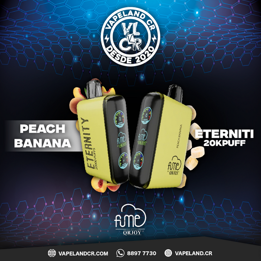 Fume Eternity Peach Banana 20000 puffs.