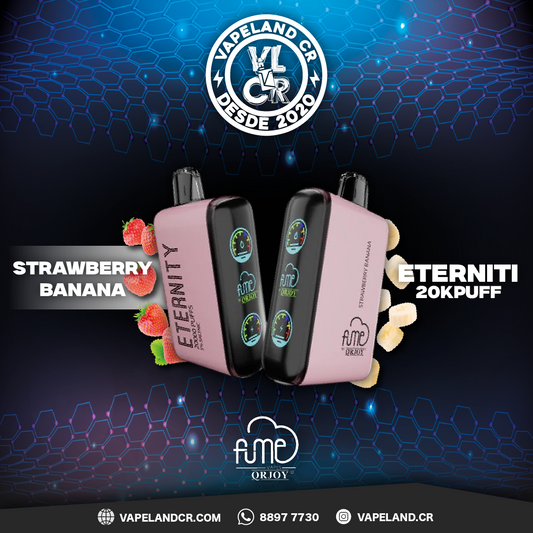 Fume Eternity Strawberry Banana 20000 puffs.