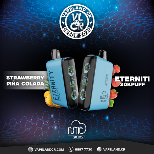 Fume Eternity Strawberry Piña Colada 20000 puffs.