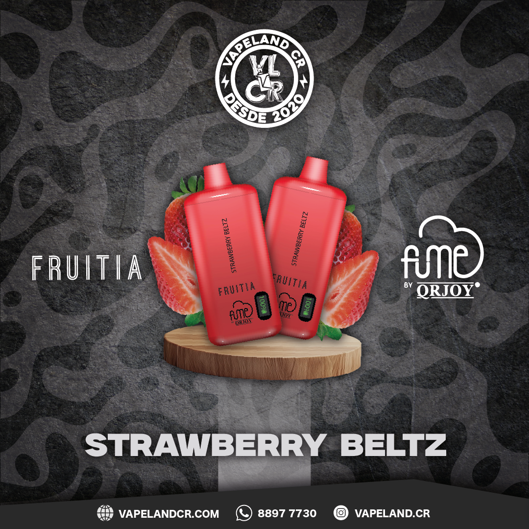 Fume Fruitia Strawberry Beltz 8000 puffs.