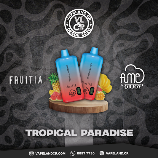 Fume Fruitia Tropical Paradise 8000 puffs.