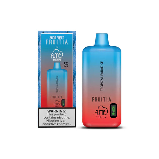 Fume Fruitia Tropical Paradise 8000 puffs.