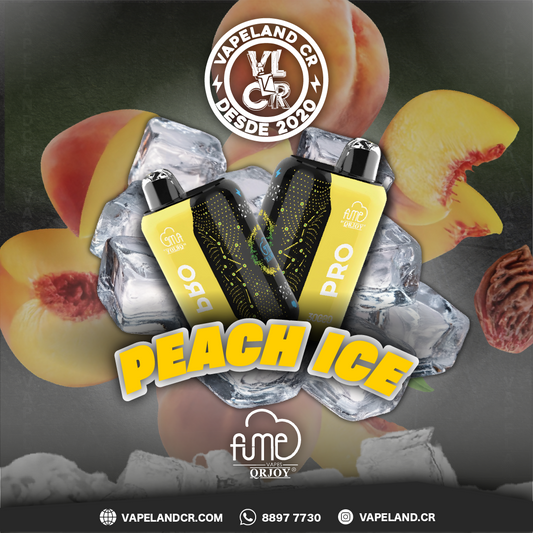 Fume Pro Peach Ice 30000 puffs.