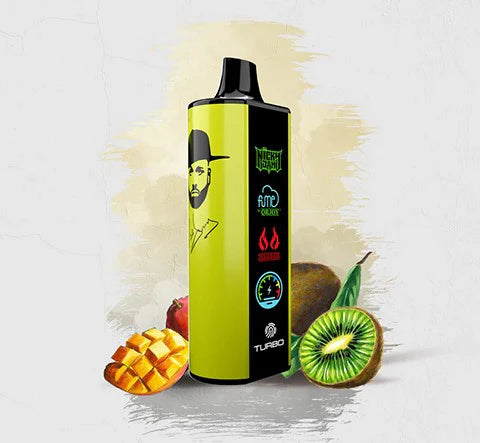 Fume X Nicky Jam Mango Kiwi 15000 puffs.