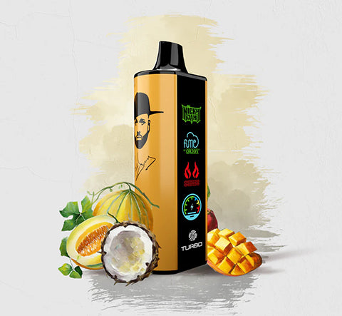 Fume X Nicky Jam Mango Melon Coconut 15000 puffs.