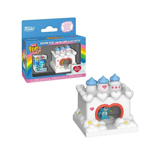 Funko Pop Bitty Bedtime Bear and the Care-A-Lot Castle.