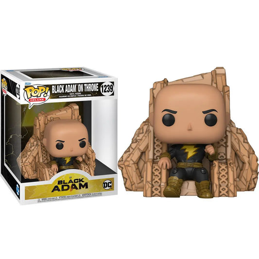 Funko Pop Deluxe Black Adam On Throne 1239.