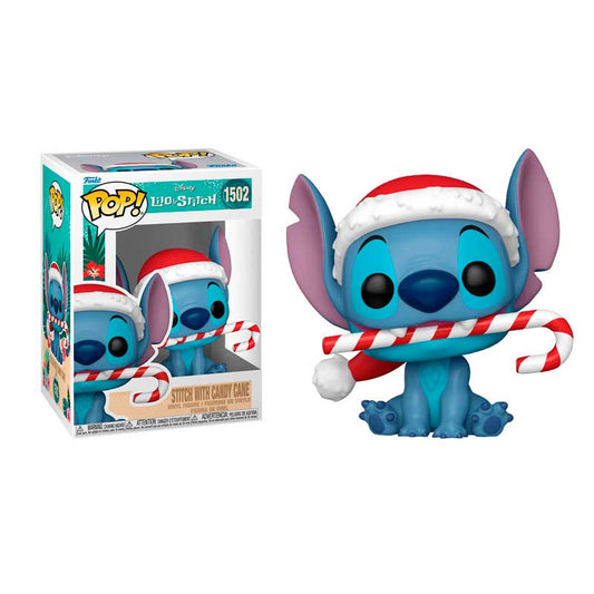 Funko Pop Disney Lilo y Stitch Stitch With Candy Cane 1502.