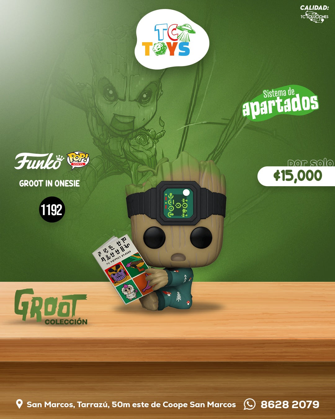 Funko Pop I Am Groot Groot In Onesie 1193.