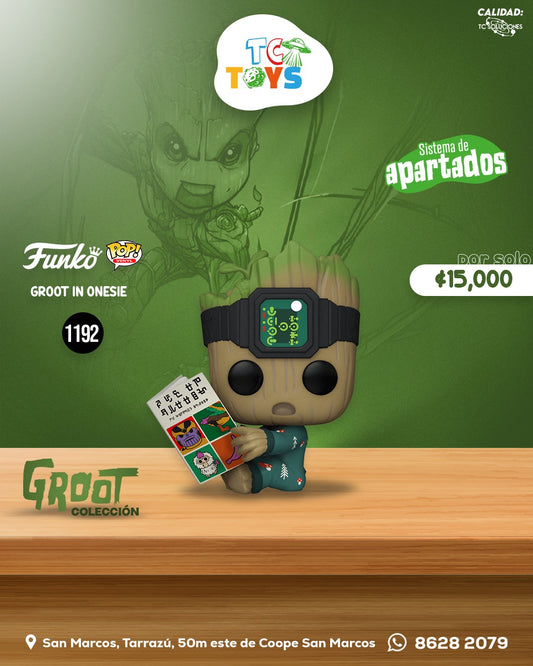 Funko Pop I Am Groot Groot In Onesie 1193.