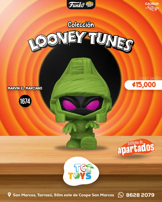 Funko Pop Looney Tunes Marvin The Martian 1674.