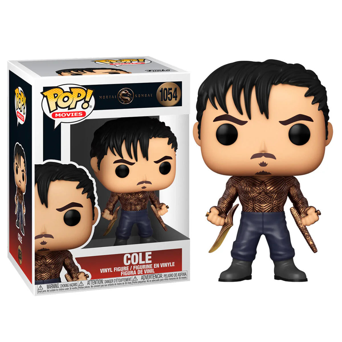 Funko Pop Mortal Kombat Cole 1054.