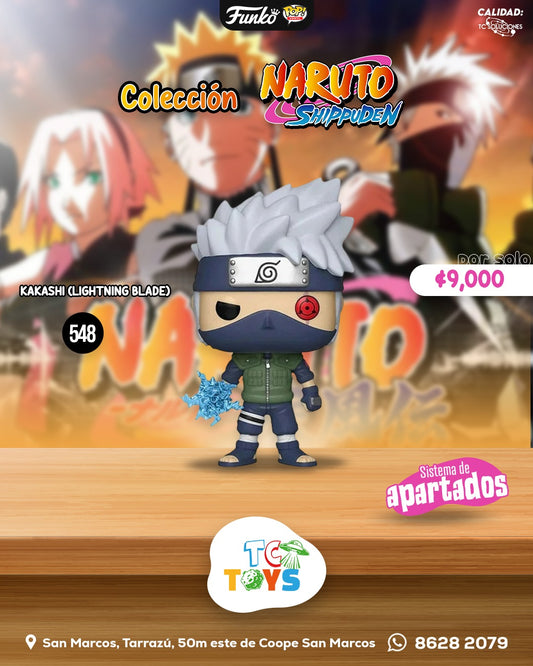 Funko Pop Naruto Shippuden Kakashi ( Lightning Blade ) 548.