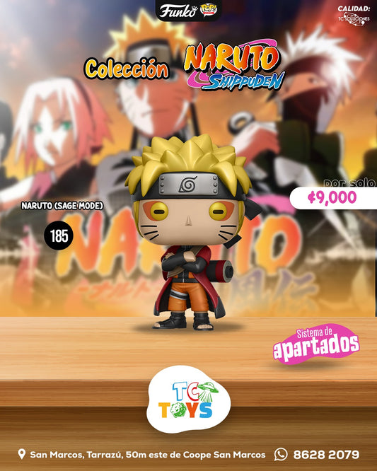 Funko Pop Naruto Shippuden Naruto ( Sage Mode ) 185.