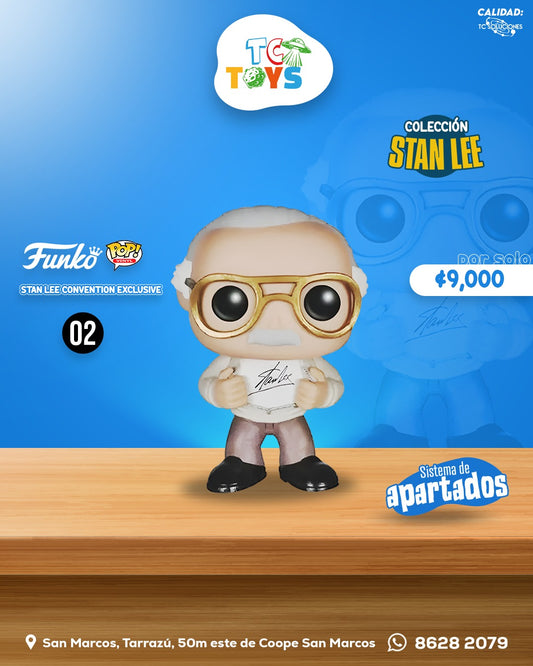 Funko Pop Stanlee Convention Exclusive Com Stan Lee 02.