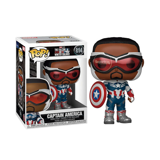 Funko Pop The Falcon And The Winter Soldier Captain America 814.