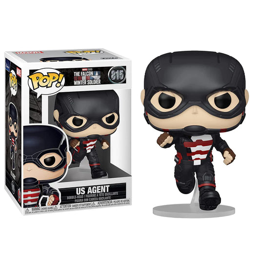 Funko Pop The Falcon And The Winter Soldier US Agent 815.