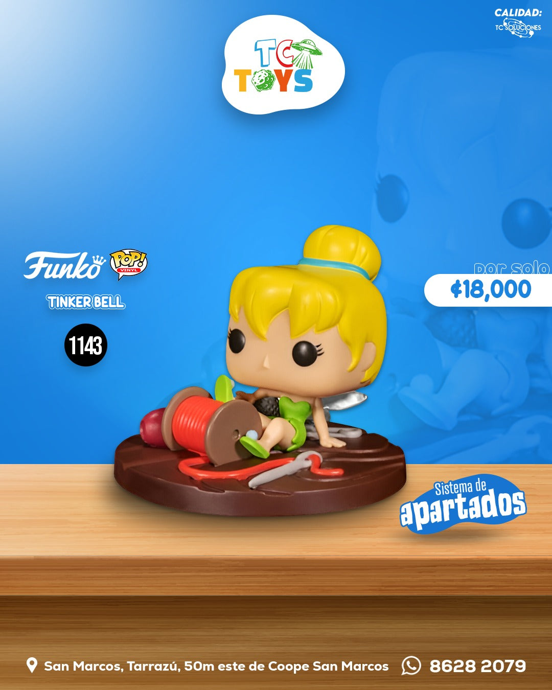 Funko Pop Tinker Bell 1143.