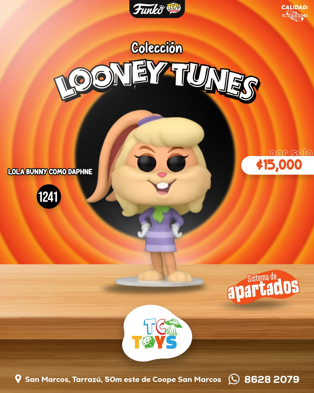 Funko Pop WB 100 Lola Bunny As Daphine Blake 1241.