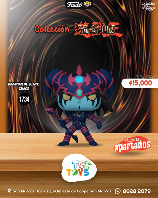 Funko Pop Yu-Gi-Oh! Magician Of Black Chaos 1734.