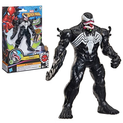 Figura Marvel Spider-Man Venom Efectos de Acción Hasbro.