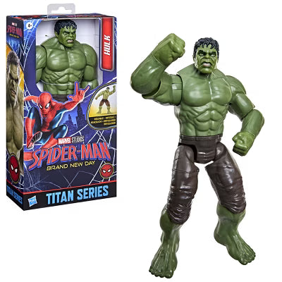 Figura Hulk Matvel Spider-Man Brand New Day Titan Series.