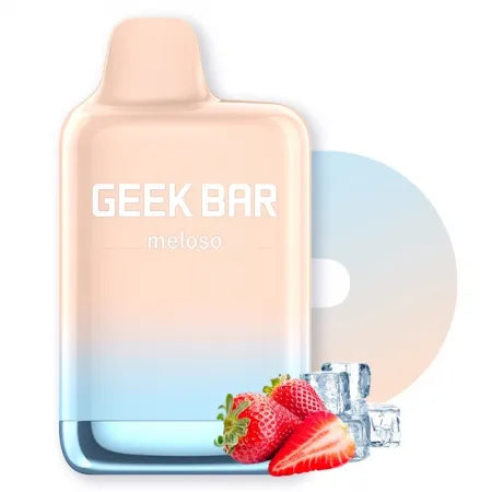 Geek Bar Meloso Max Strawberry Ice 9000 puffs.