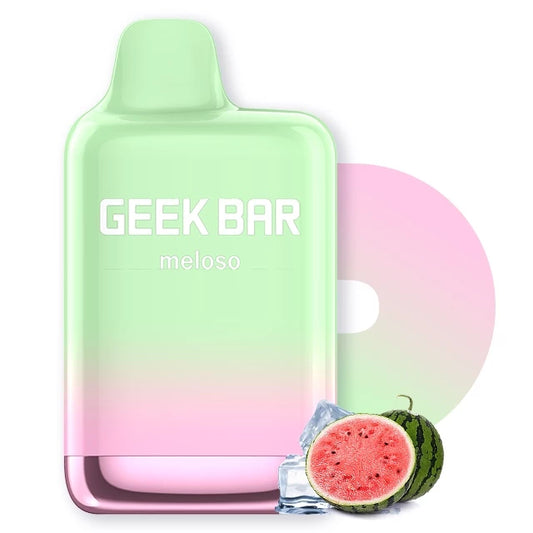 Geek Bar Meloso Max Watermelon Ice 9000 puffs.