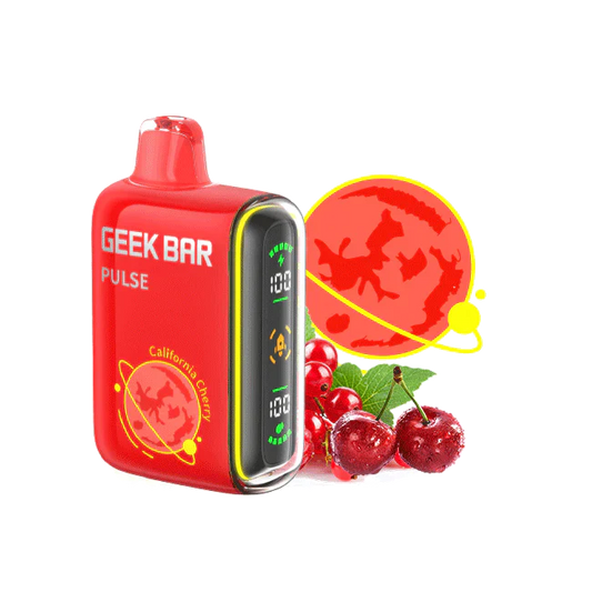 Geek Bar Pulse California Cherry 15000 puffs.