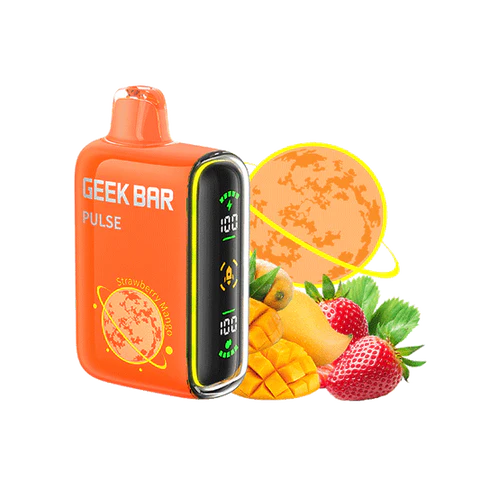 Geek Bar Pulse Strawberry Mango 15000 puffs.