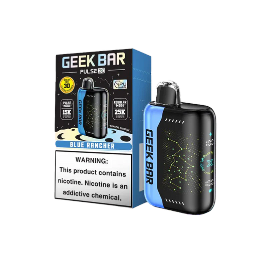 Geek Bar Pulse X Blue Rancher 25000  puffs.